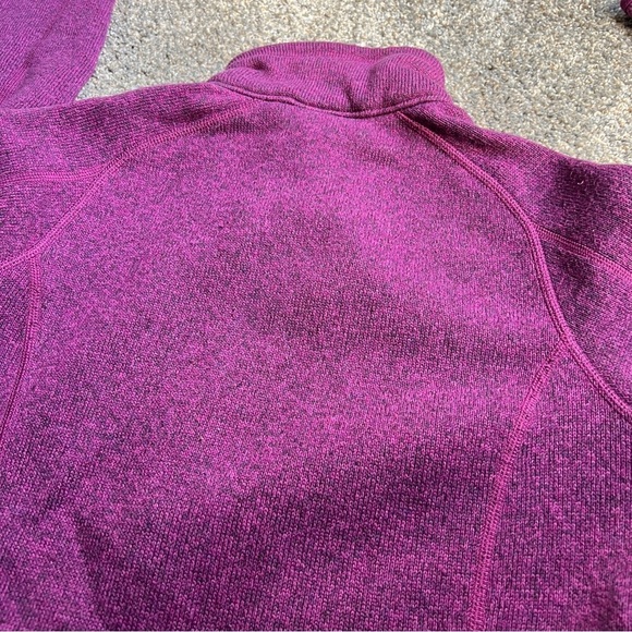 Patagonia pink Half zip women's fleece sweater Size S - Picture 7 of 8